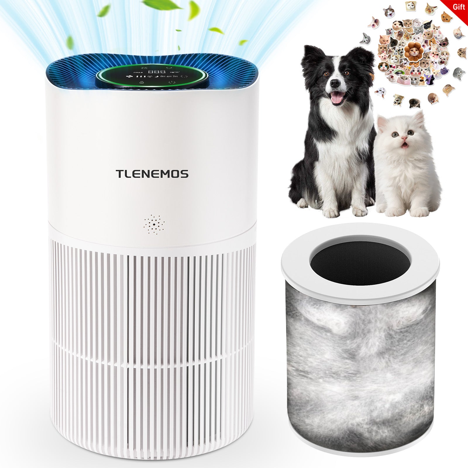 TLENEMOS PJ10 PRO 丨Triple-Action Purification,Love That Breathes