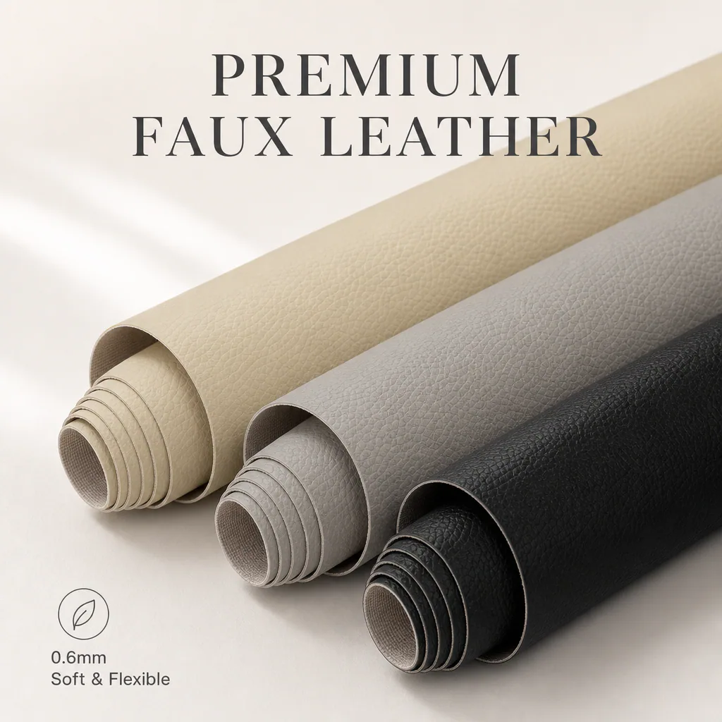 0.6 mm Waterproof Faux Leather Repair Sheet