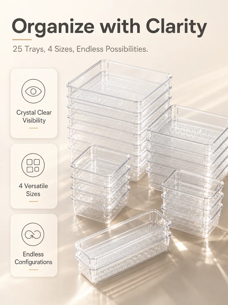 Drawer organizer core benefits page