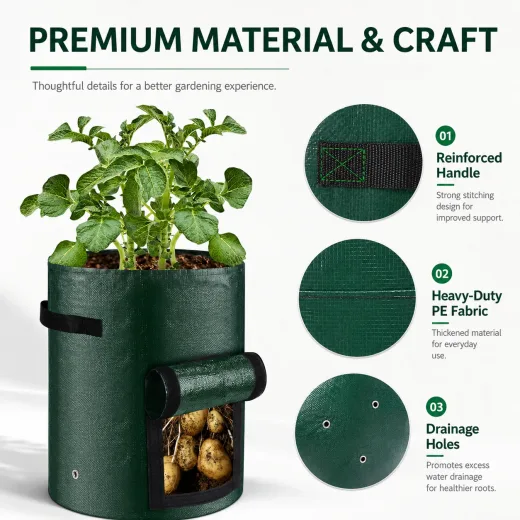 Reusable grow bag material details