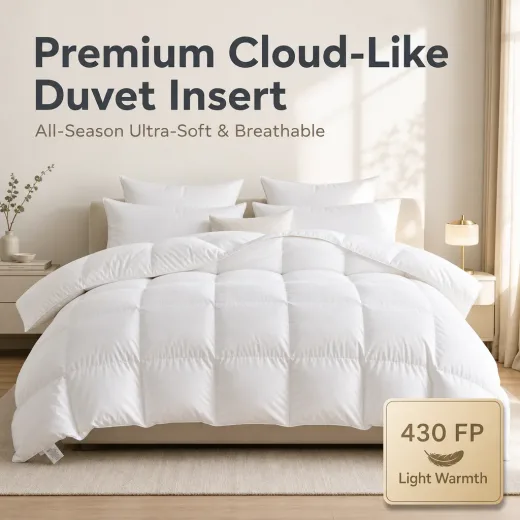 430 Fill Power All-Season Down Blend Comforter
