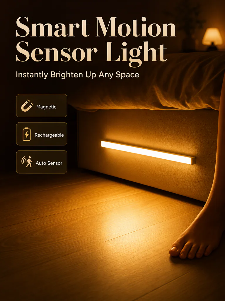 6-Pack Rechargeable Motion Sensor Lights feature 7