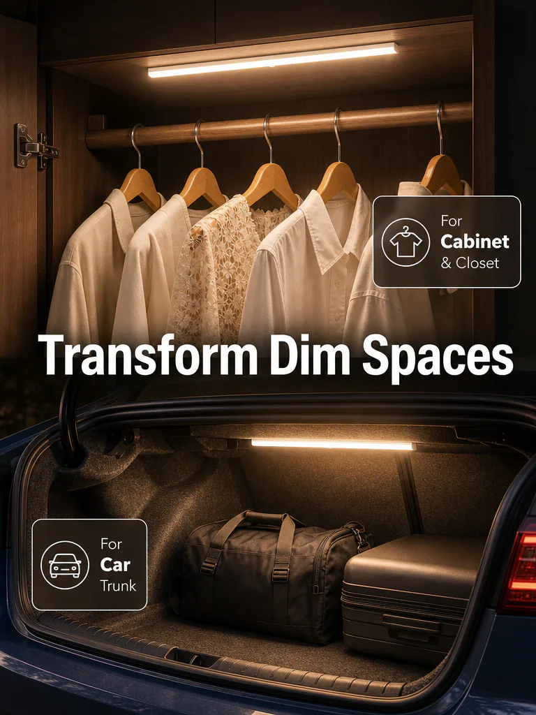 6-Pack Rechargeable Motion Sensor Lights feature 9