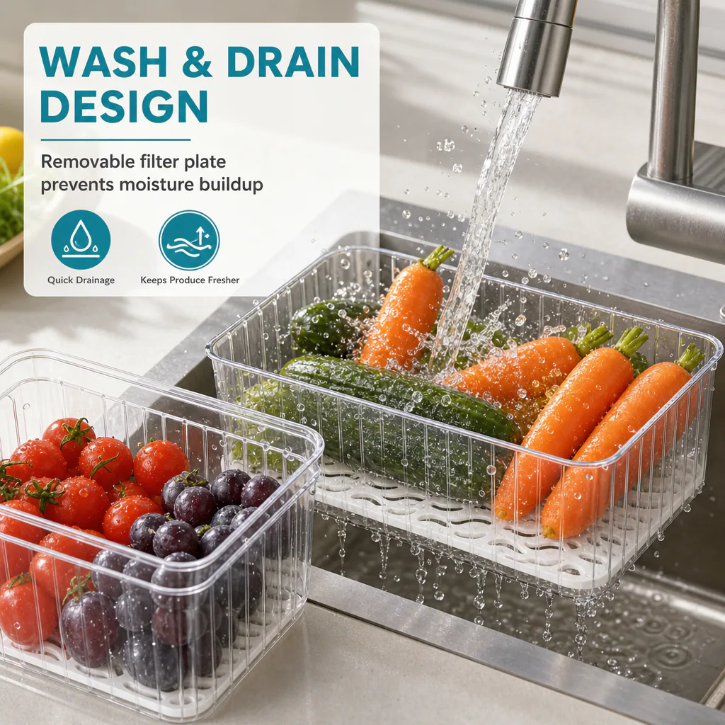 Removable drain grid demonstration