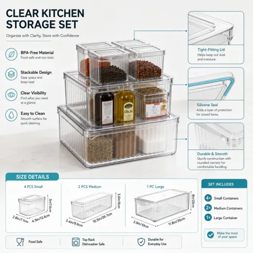 Refrigerator organization before and after