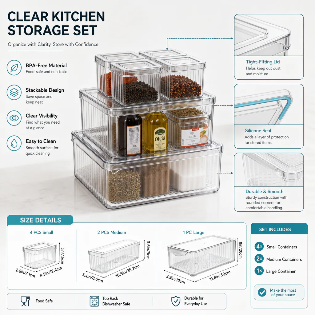 Refrigerator organization before and after