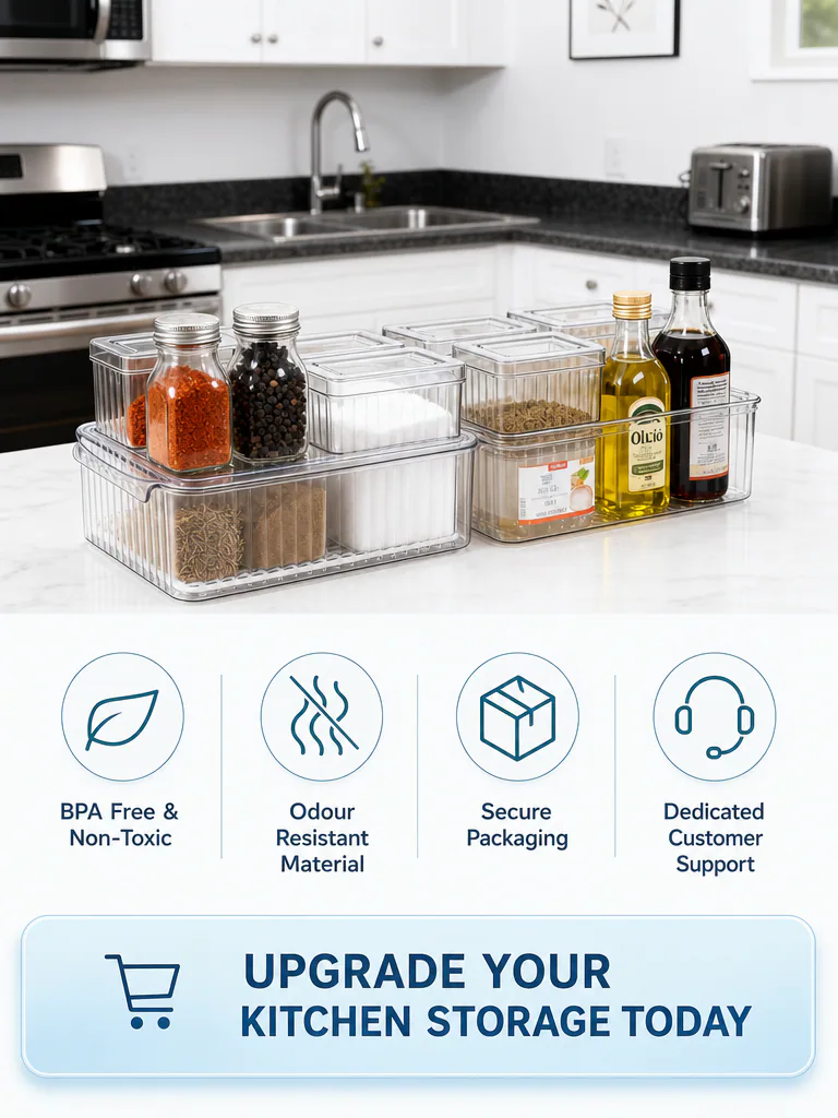 Produce storage container quality and care