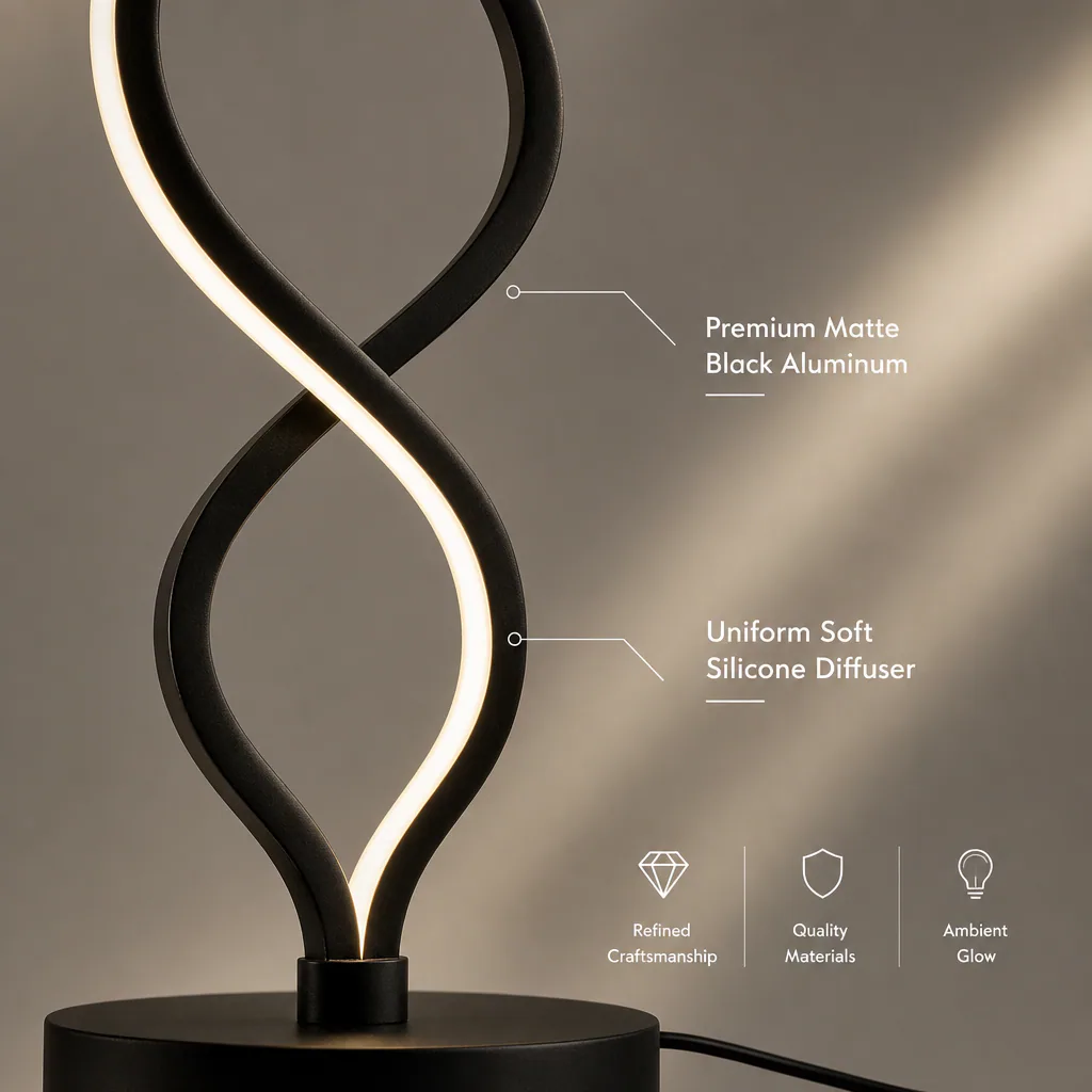 Modern Dual Color Temperature Table Lamp feature 5