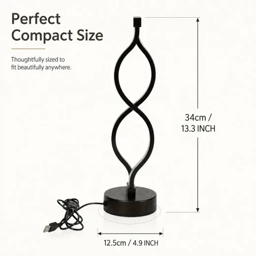 Modern Dual Color Temperature Table Lamp feature 6
